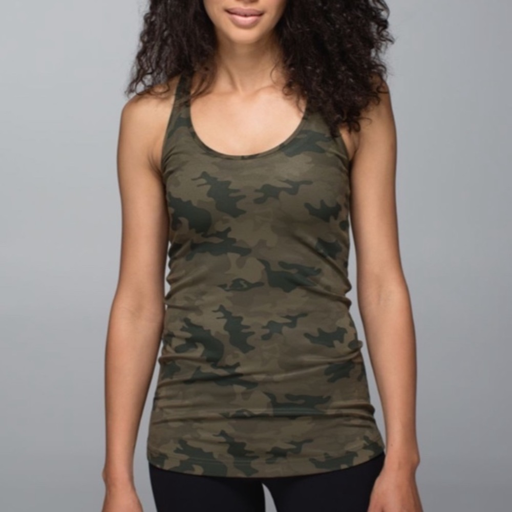 Camo Racerback
